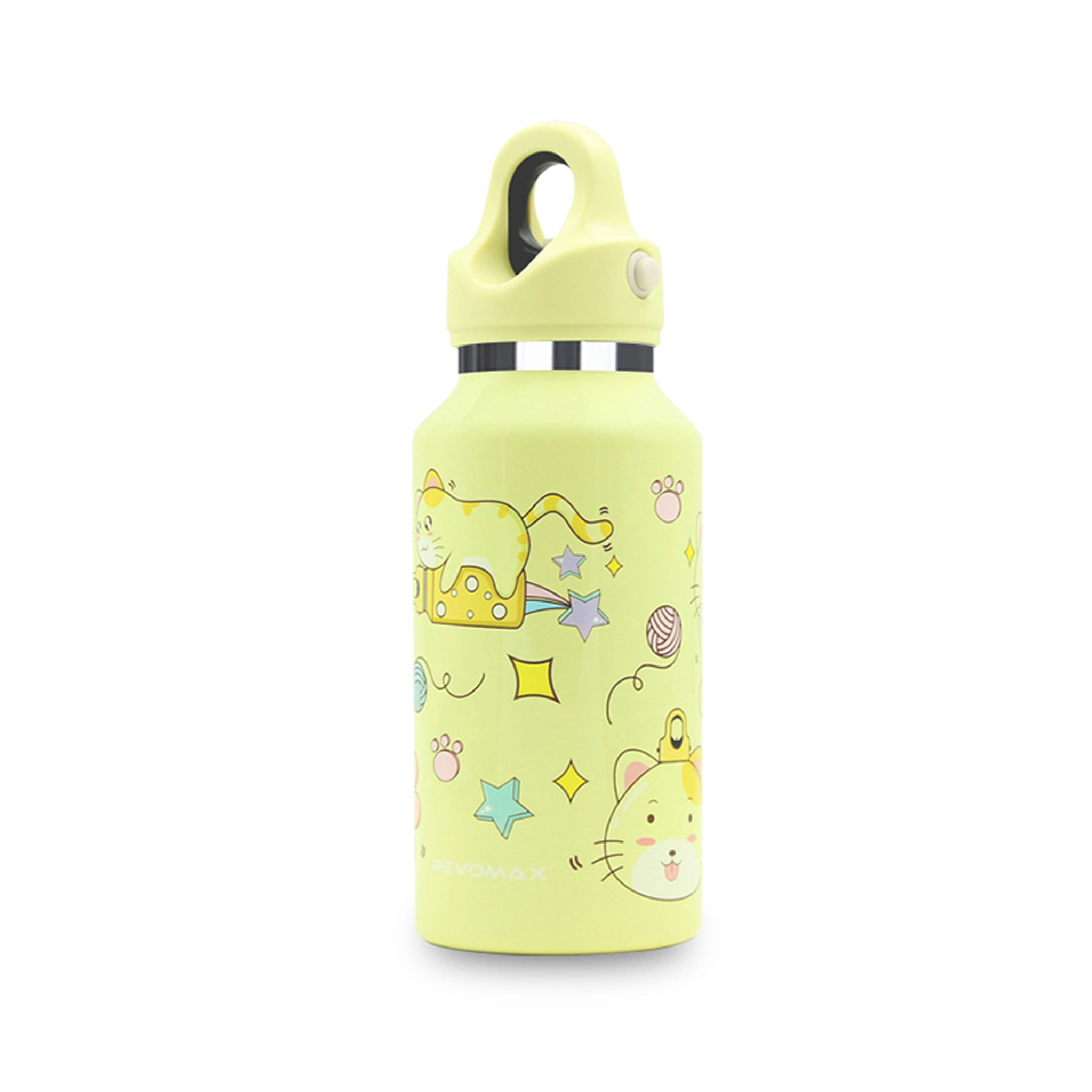 Revomax Vacuum Insulated Stainless Flask, 355ml / 12oz, Kids