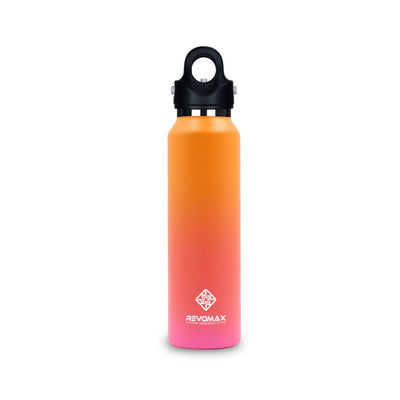 Revomax Vacuum Insulated Stainless Flask, 473ml / 16oz Slim